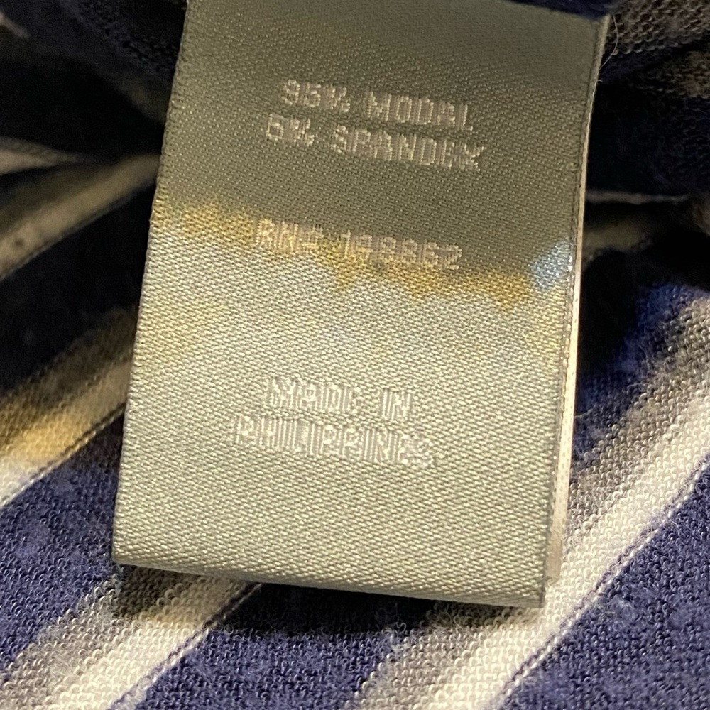 Lovesick (Torrid) Boxy Striped Ringer Tee - Picture 6 of 7